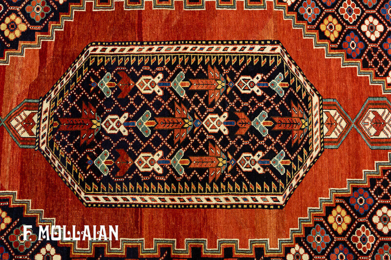 Antique Caucasian Small Shirvan Rug n°:43846785